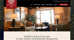 Desktop Screenshot of amhotel.ca