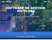 Tablet Screenshot of amhotel.com